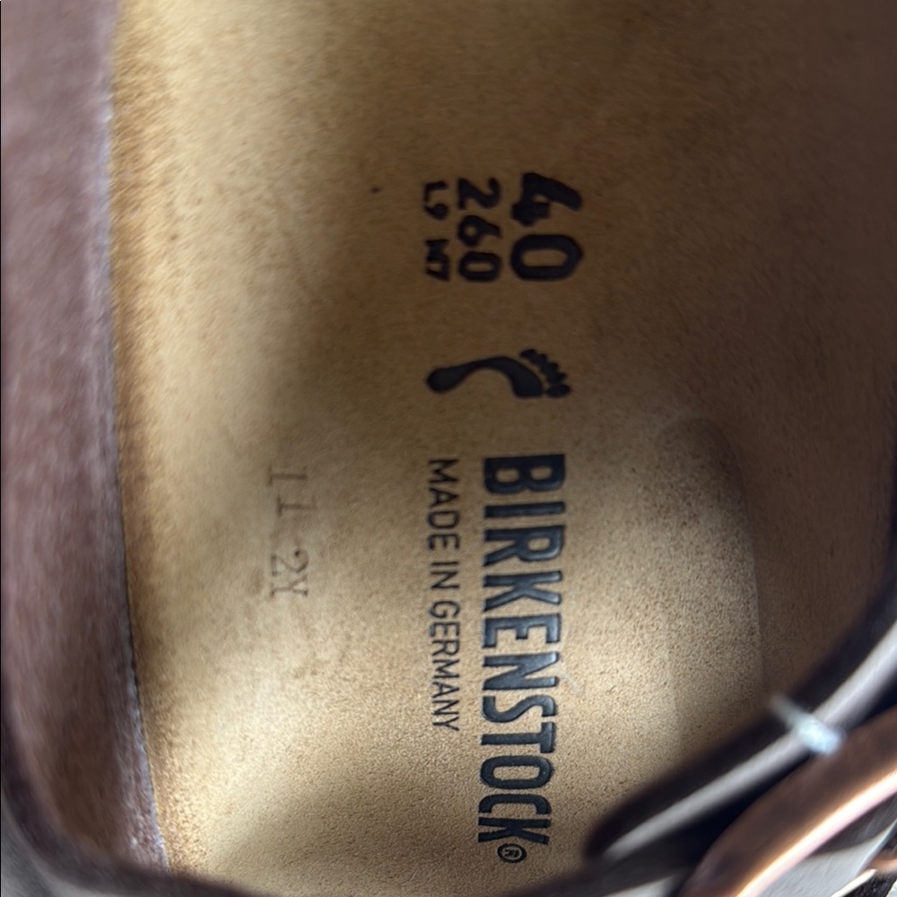 Birkenstock Milano Narrow Fit Brown Sandals - Picture 4 of 7